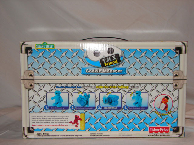 Fisher-Price Model #M2685 - T.M.X. Friends Cookie Monster with  Elmo keychain