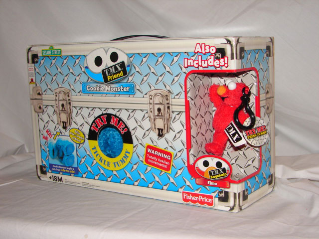Fisher-Price Model #M2685 - T.M.X. Friends Cookie Monster with  Elmo keychain