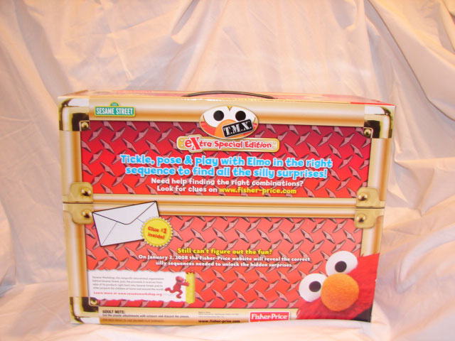 TMX Elmo Extra Special Edition Box Back View