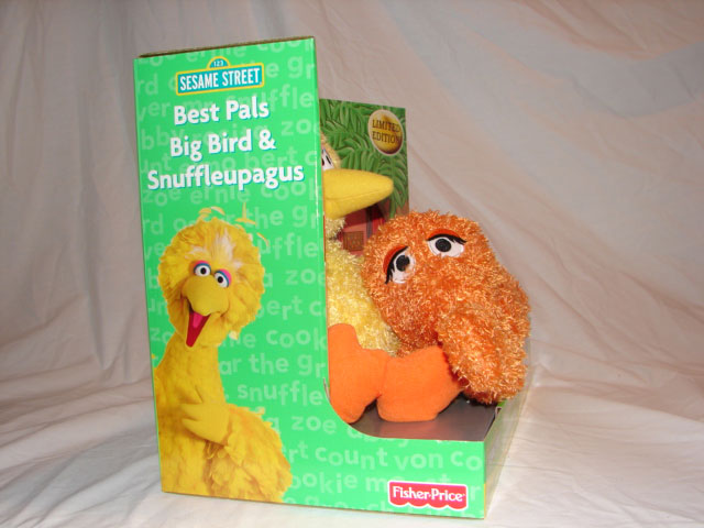 Fisher Price Best Pals Big Bird & Snuffleupagus - Model # N8473