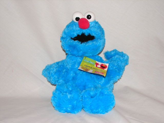 Gund Cookie Monster with nose 75352