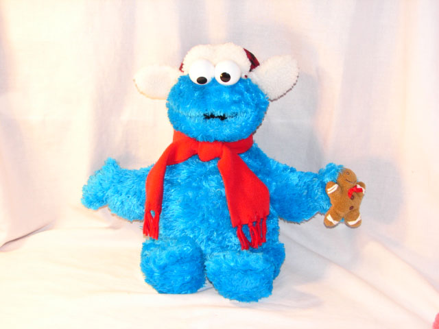 Gund Winter Large Cookie Monster  45516