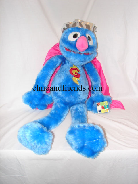 Nanco  Super Grover 40in - Elmo and Friends.com - Sesame Street Plush Dolls