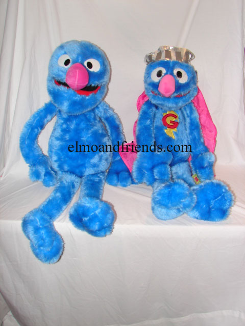 Nanco Grover & Super Grover - elmoandfriends.com - Sesame Street Plush Dolls