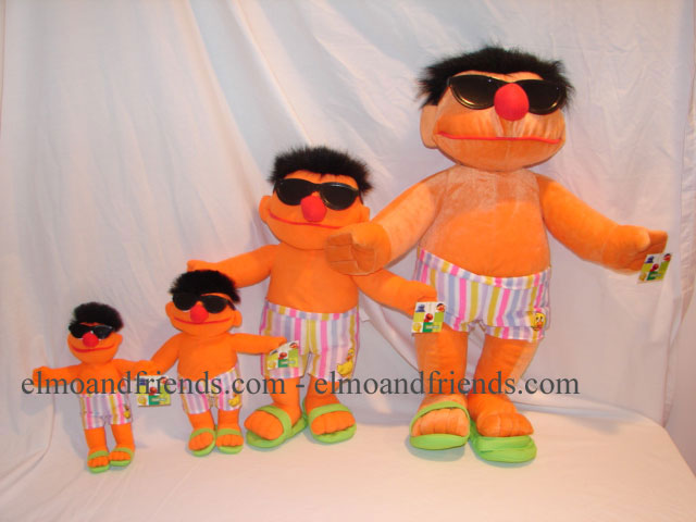 Nanco Ernie Poolside - elmoandfriends.com - Sesame Street Plush Dolls