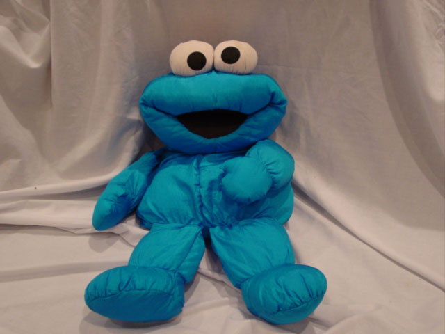 Playskool Parachute Medium Assortment Number 27050 Cookie Monster Number 27053