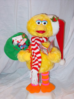 Telco Big Bird Santa