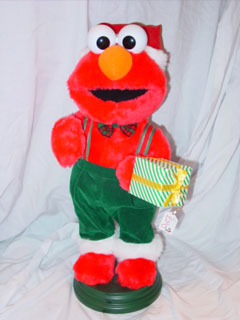 Telco Animated Elmo with Present