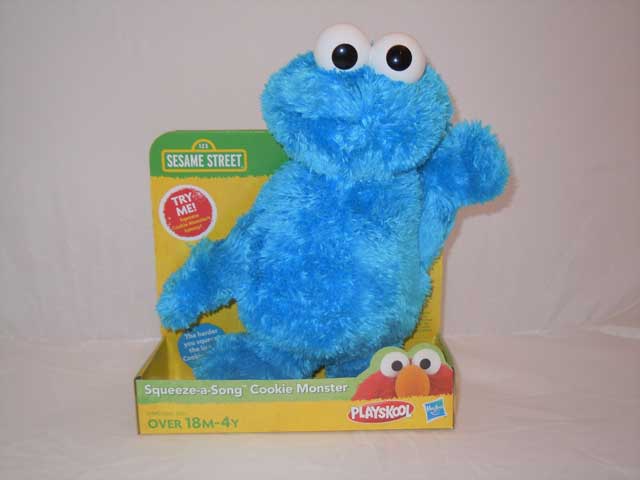 Playskool Squeeze A Song Cookie Monster - Model  32444